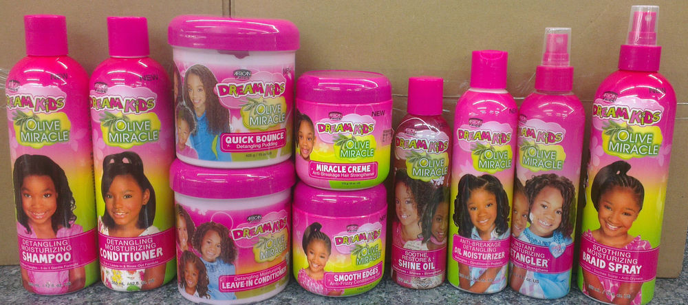 Dream Kids Hair Products
 African Pride Dream Kids Olive Miracle Hair Products