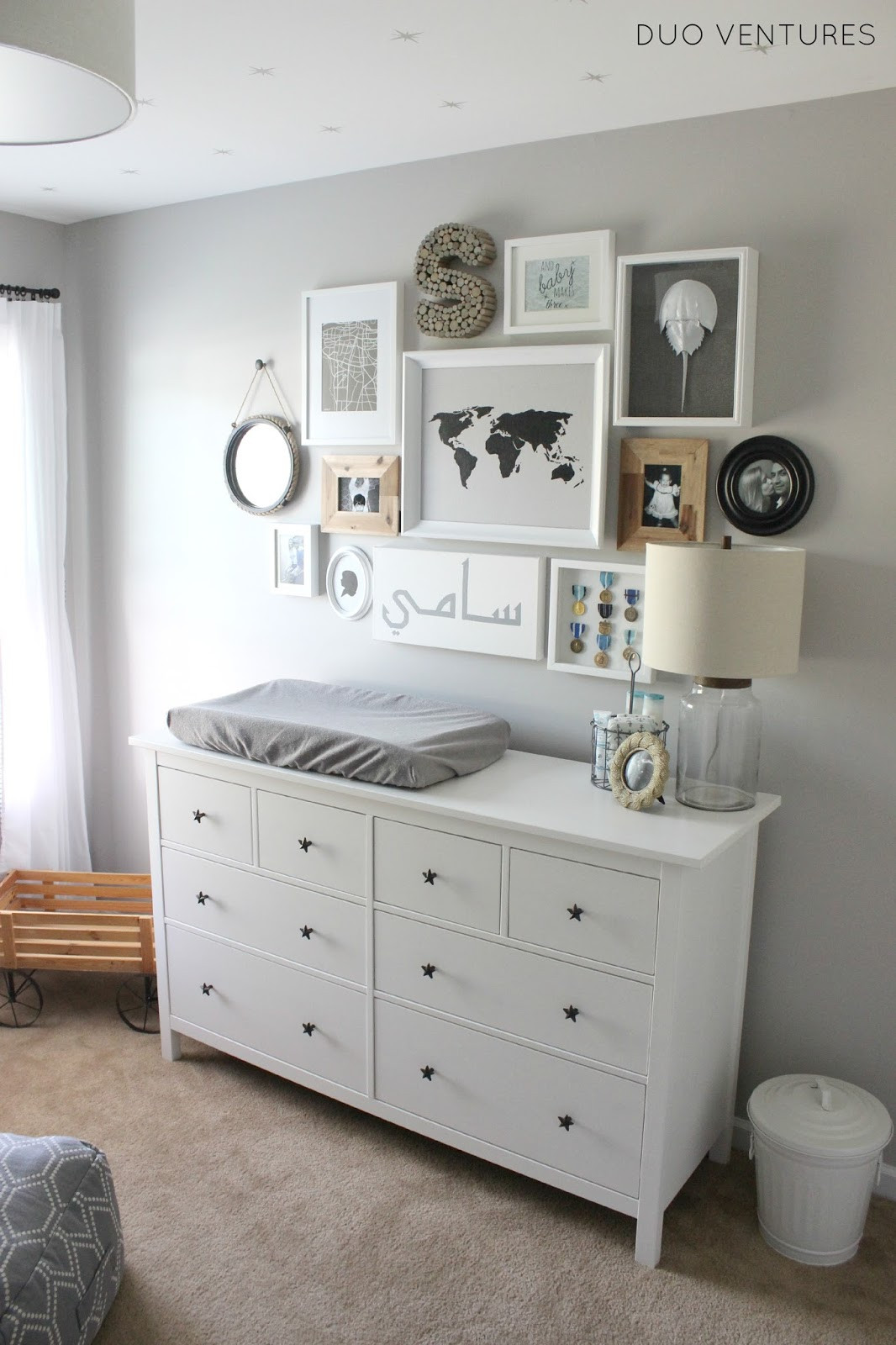 Dresser For Baby Room
 Duo Ventures The Nursery Custom IKEA Hemnes Dresser