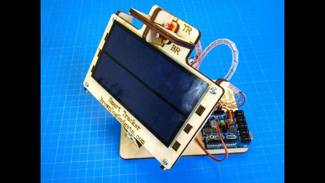 Dual Axis Solar Tracker DIY
 Dual Axis Solar Tracker DIY Arduino Powered