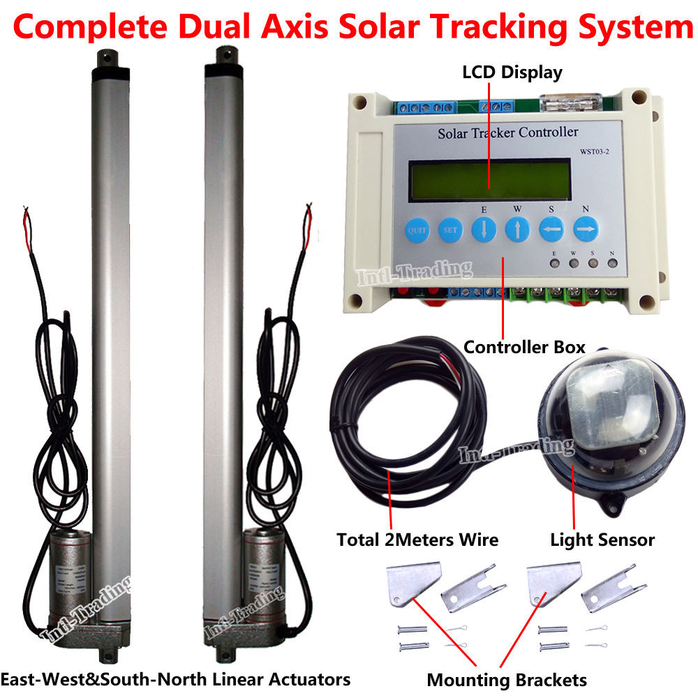 Dual Axis Solar Tracker DIY
 Dual Axis Solar Tracker DIY Parts 2 18 Linear Actuators