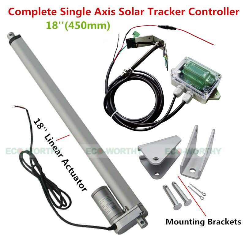 Dual Axis Solar Tracker DIY
 Single Axis Solar Tracker DIY Kit 12 Linear Actuator&Sun