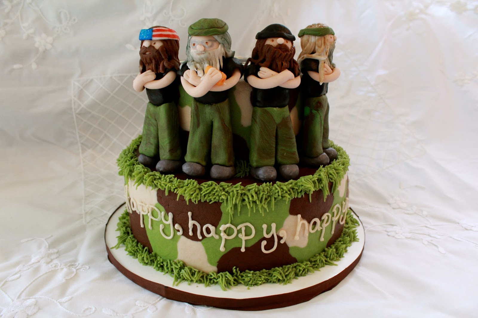 Duck Dynasty Birthday Cake
 Sweet Biscuit Bakery Duck Dynasty Cake