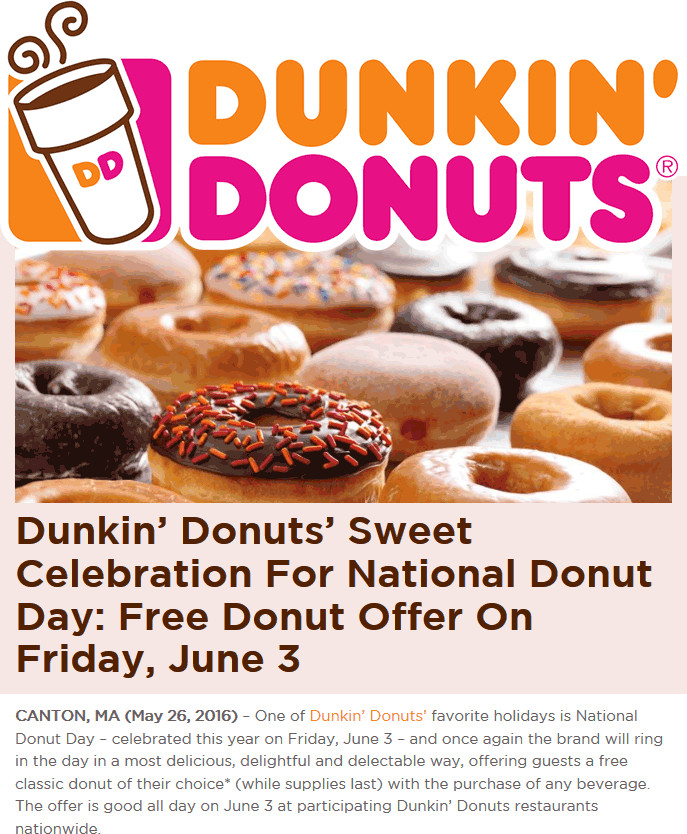 Dunkin Donuts Turkey Sausage Wake Up Wrap
 Dunkin Donuts Coupons 6 free donuts with your box of Joe