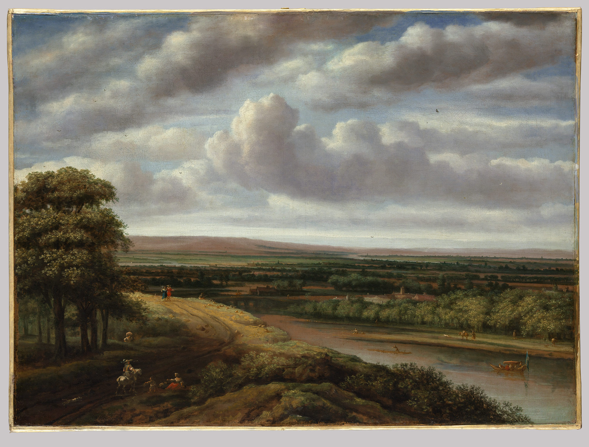 Dutch Landscape Painting
 An Extensive Wooded Landscape Philips Koninck