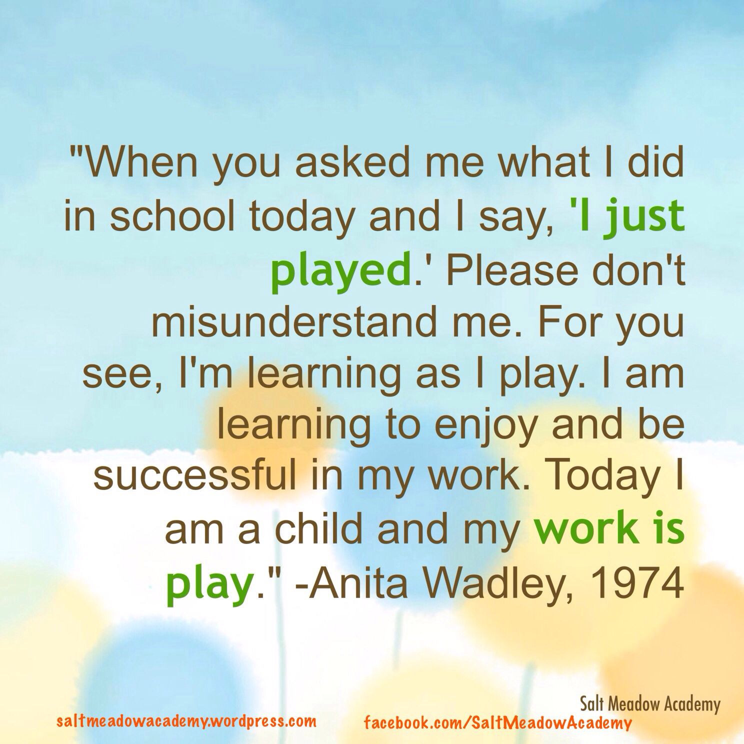 Early Childhood Education Quotes
 Play quote