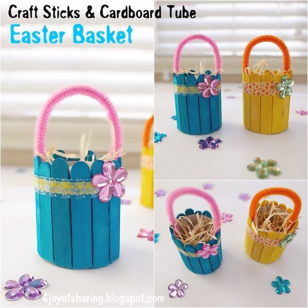 Easter Basket Craft Ideas For Preschoolers
 Cute And Easy Easter Basket Craft