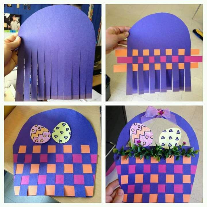 Easter Basket Craft Ideas For Preschoolers
 weaving craft for kids 12 funnycrafts