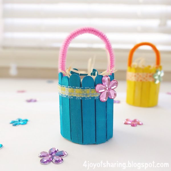 Easter Basket Craft Ideas For Preschoolers
 The Joy of Sharing Cute And Easy Easter Basket Craft
