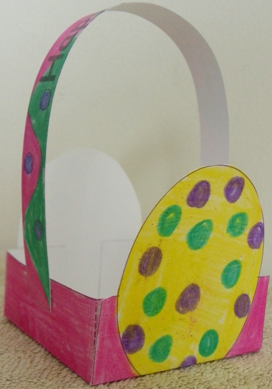 Easter Basket Craft Ideas For Preschoolers
 Easter Basket Craft