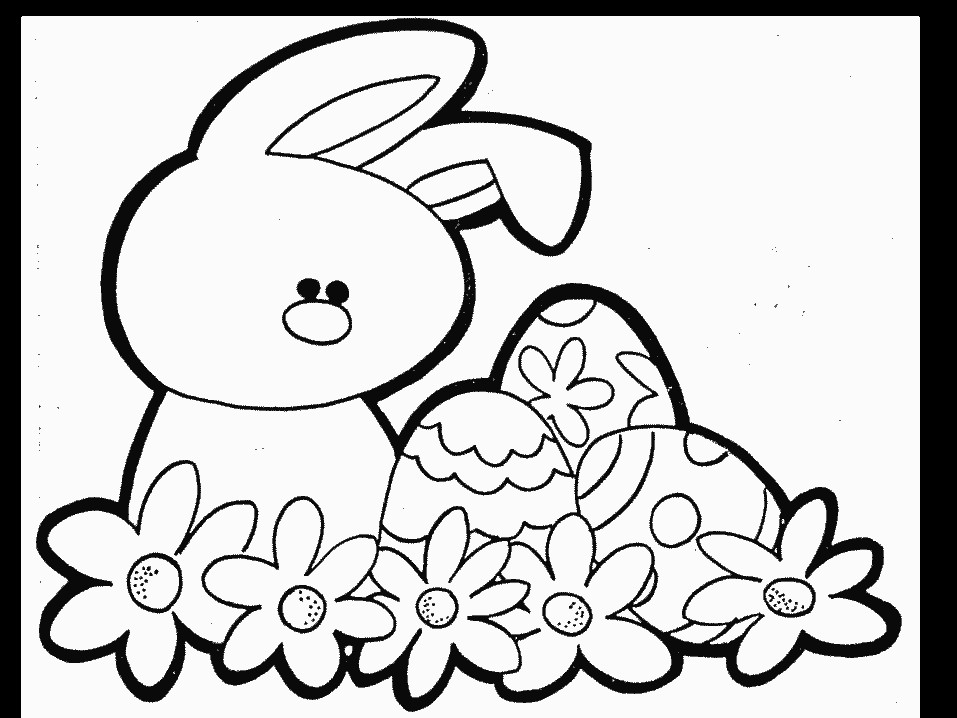 Easter Coloring Pages For Toddlers
 Free Printable Easter Coloring Pages
