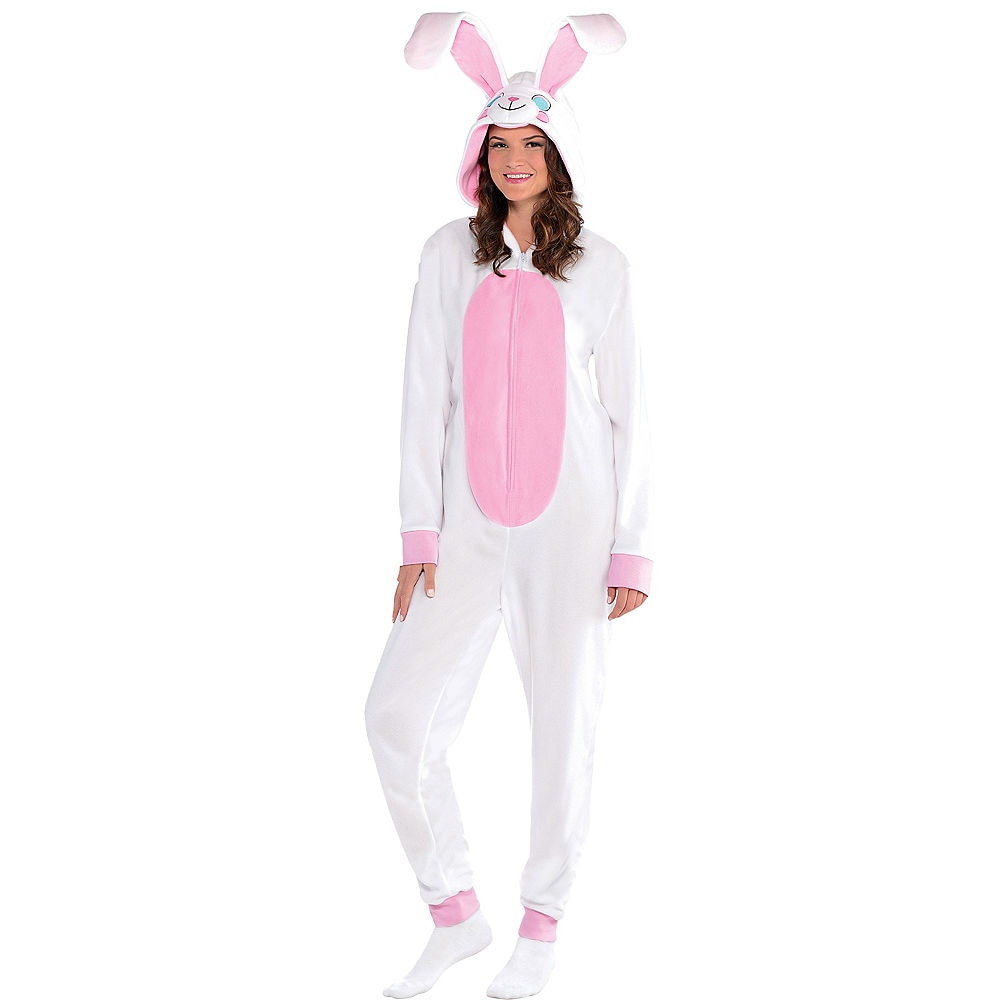 Easter Party Costume Ideas
 Adult Easter Bunny e Piece Pajamas