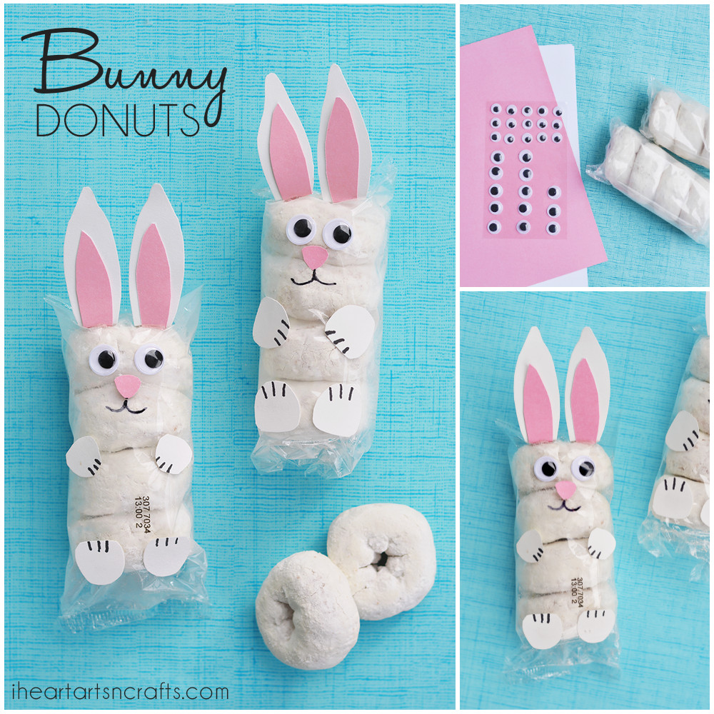 Easter School Party Ideas
 Easter Bunny Donuts Kids Snack Idea
