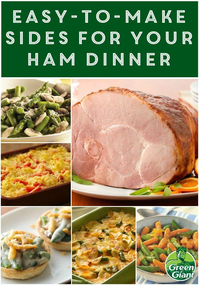 Easter Sides With Ham
 39 best images about GREEN GIANT RECIPES on Pinterest
