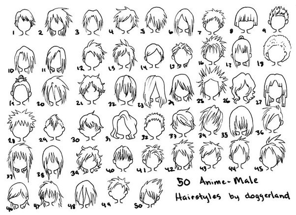 Easy Anime Hairstyles
 What is an easy way to draw manga hair Quora