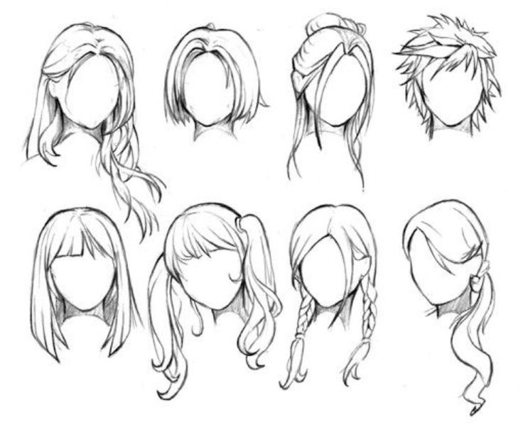 Easy Anime Hairstyles
 The 25 best Female hairstyles ideas on Pinterest