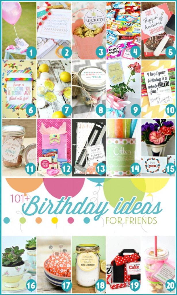 Easy Birthday Gifts
 101 easy birthday t ideas and FREE printables