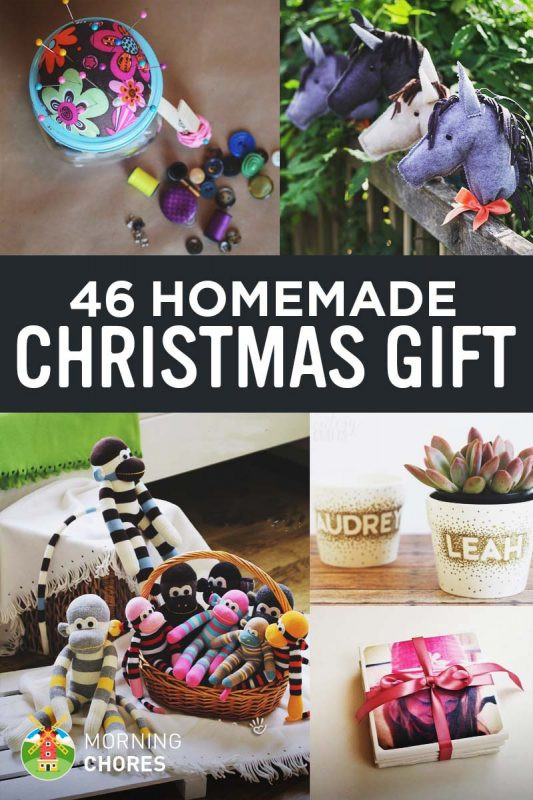 Easy Christmas Gifts For Kids To Make
 46 Joyful DIY Homemade Christmas Gift Ideas for Kids & Adults