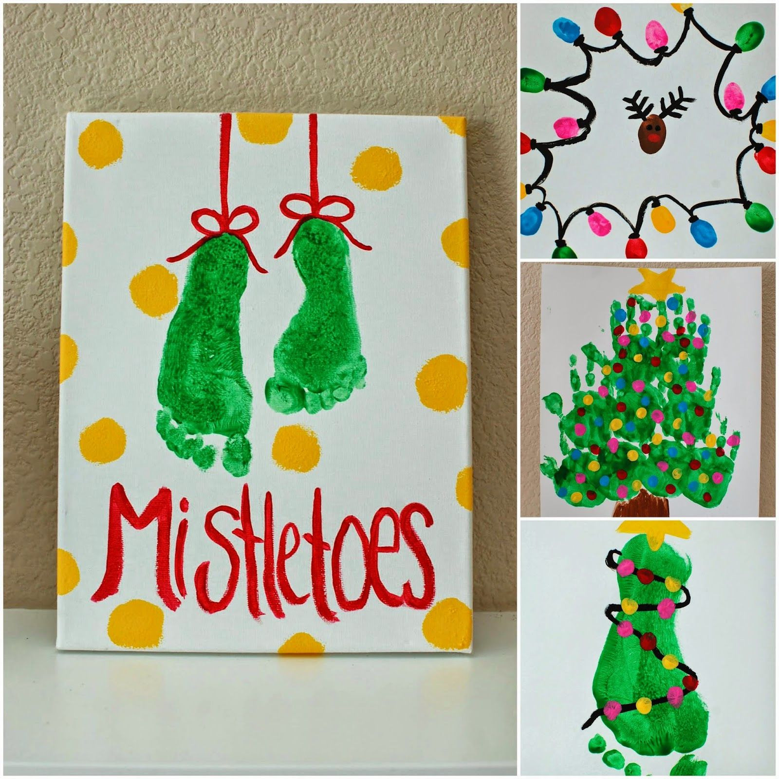 Easy Crafts And Free Printables For Xmas Cards For Kids To Make
 15 Awesome Christmas Cards to Make With Kids