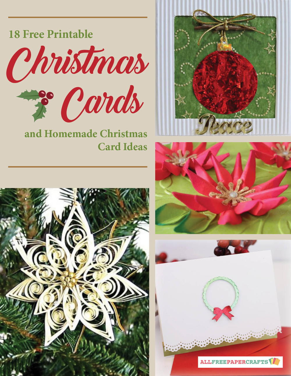 Easy Crafts And Free Printables For Xmas Cards For Kids To Make
 18 Free Printable Christmas Cards and Homemade Christmas