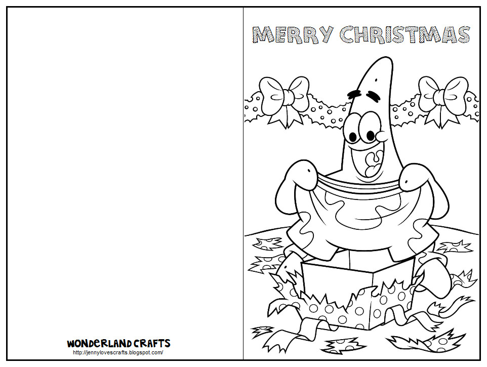 Easy Crafts And Free Printables For Xmas Cards For Kids To Make
 Wonderland Crafts Kids