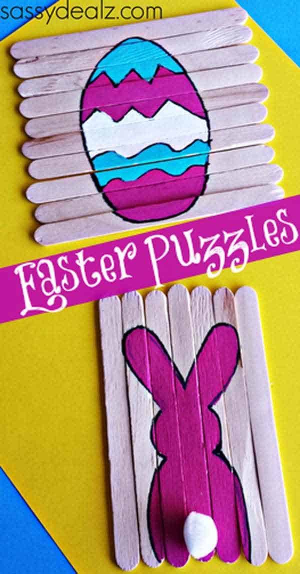 Easy Crafts For Toddlers
 24 Cute and Easy Easter Crafts for Kids Homesthetics