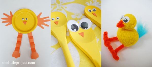 Easy Crafts For Toddlers
 3 Easy and Festive Easter Crafts for Kids