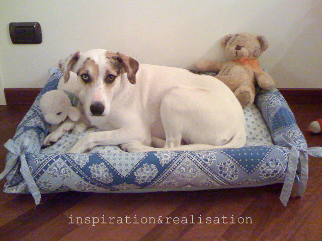 Easy DIY Dog Bed
 inspiration and realisation DIY fashion blog cheap&chic