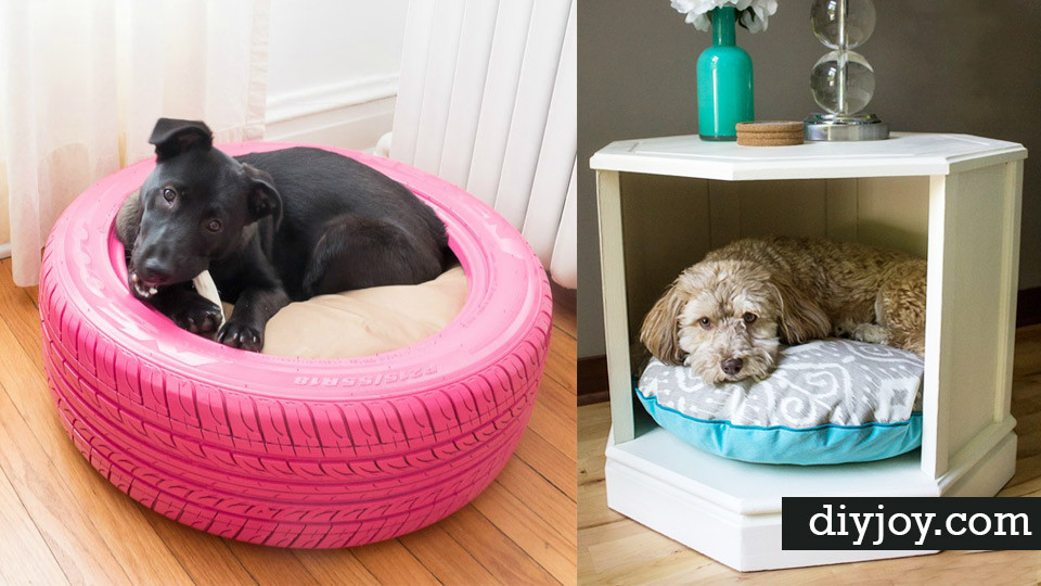 Easy DIY Dog Bed
 31 Creative DIY Dog Beds You Can Make For Your Pup