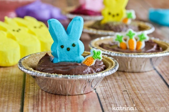 Easy Easter Desserts For Kids
 Peeps Pudding S mores Pies Recipe