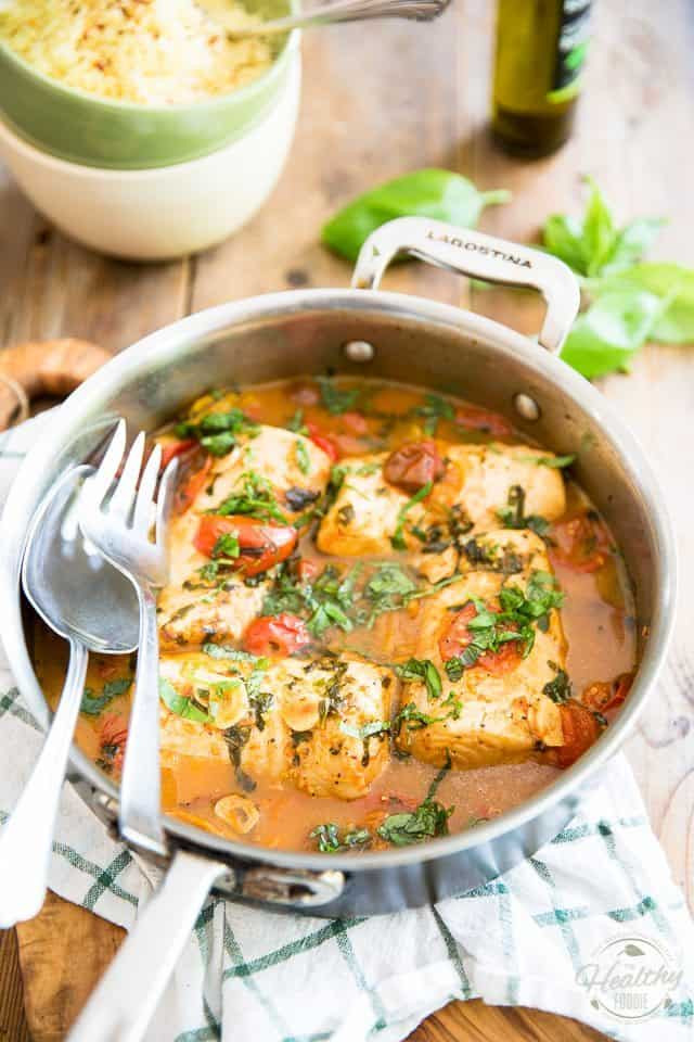 Easy Fish Recipes
 Easy Poached Fish Recipe in Tomato Basil Sauce • The
