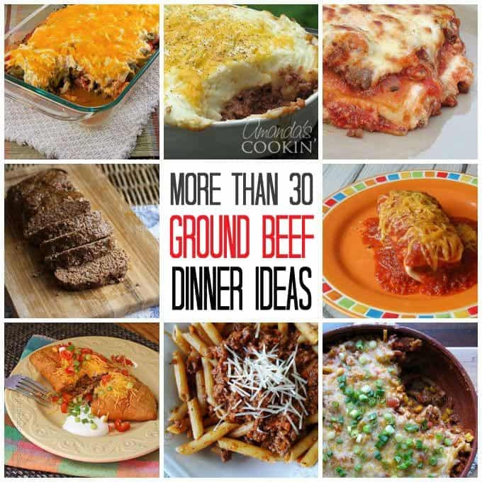 Easy Ground Beef Dinner Ideas
 Ground Beef Dinner Ideas 30 recipes for supper