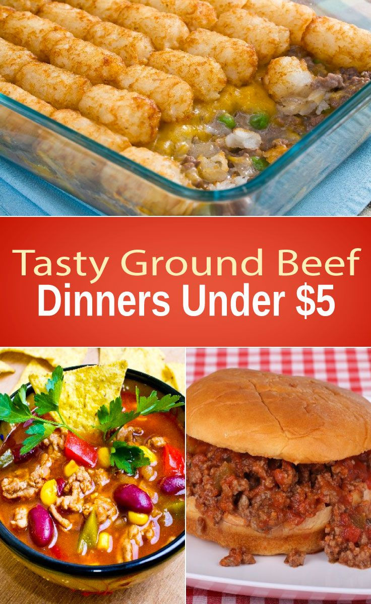 Easy Ground Beef Dinner Ideas
 Tasty Ground Beef Dinners Under $5 oh my gosh These are