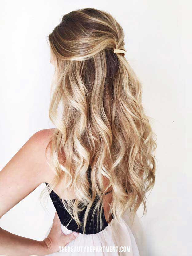 Easy Hair Down Hairstyles
 31 Amazing Half up Half down Hairstyles For Long Hair