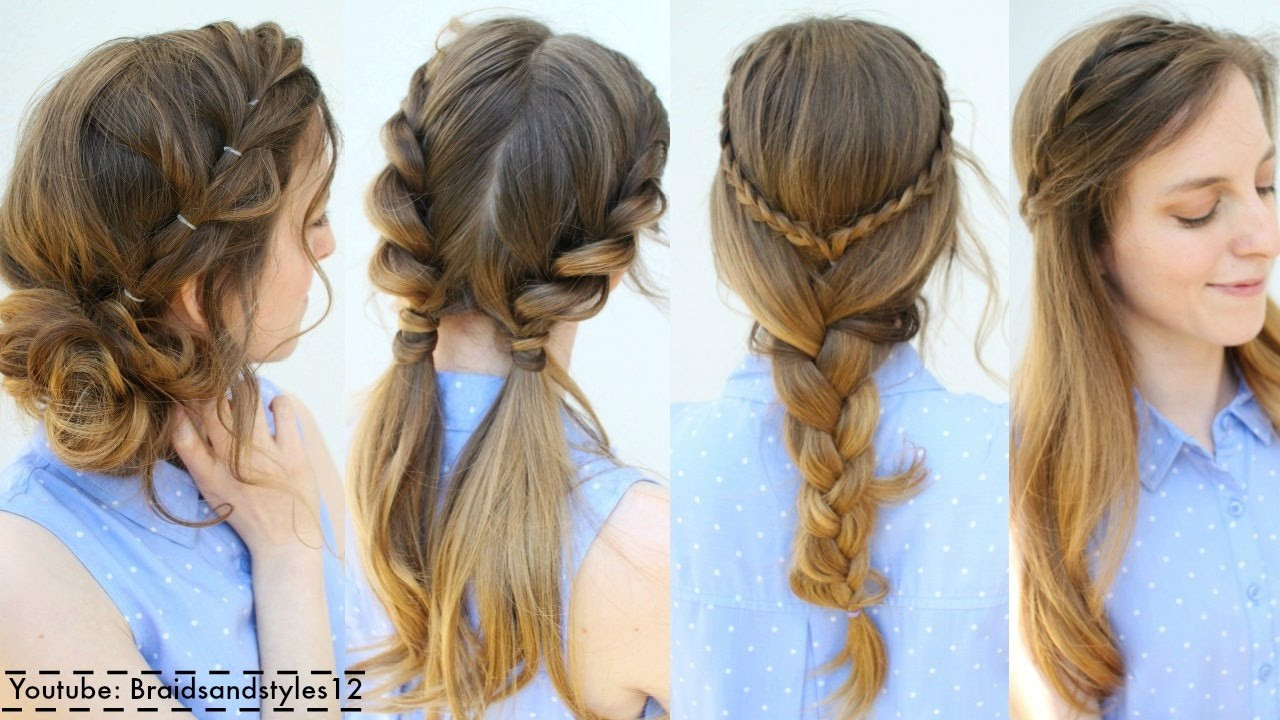 Easy Hairstyles For Girls With Long Hair
 4 Easy Summer Hairstyle Ideas