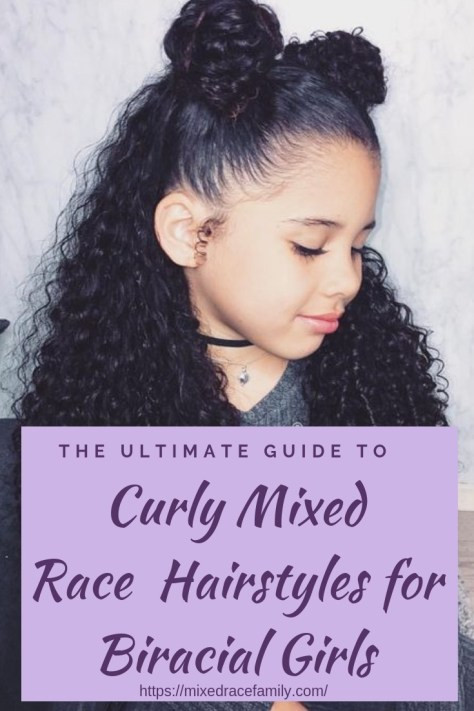 Easy Hairstyles For Mixed Hair
 Simple Curly Mixed Race Hairstyles for Biracial Girls