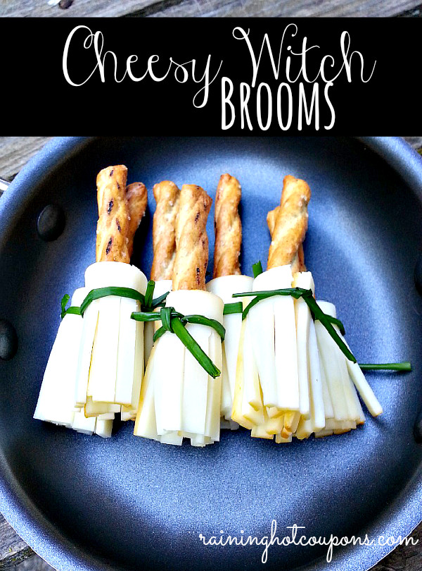Easy Halloween Party Food Ideas For Adults
 Halloween Cheesy Witch Brooms Recipe