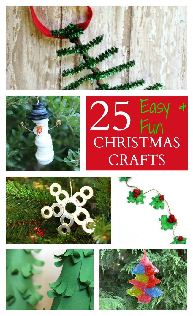 Easy Holiday Crafts For Kids
 25 Easy & Fun Christmas Crafts for Kids Raising Whasians