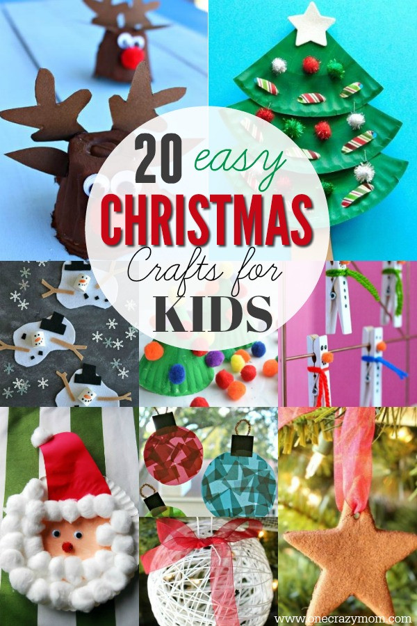 Easy Holiday Crafts For Kids
 Easy Christmas Crafts for Kids 20 Christmas Craft Ideas