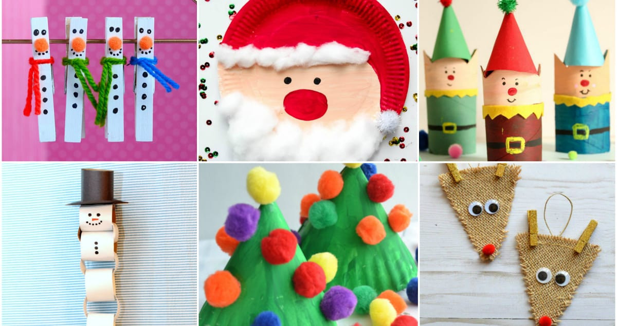 Easy Holiday Crafts For Kids
 24 Easy Christmas Crafts For Kids