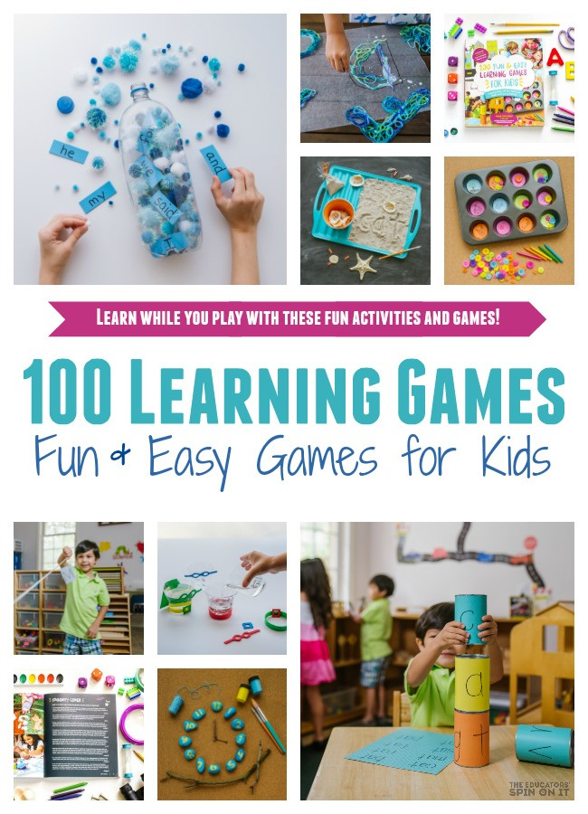 Easy Kids Activities
 100 Fun and Easy Learning Games for Kids
