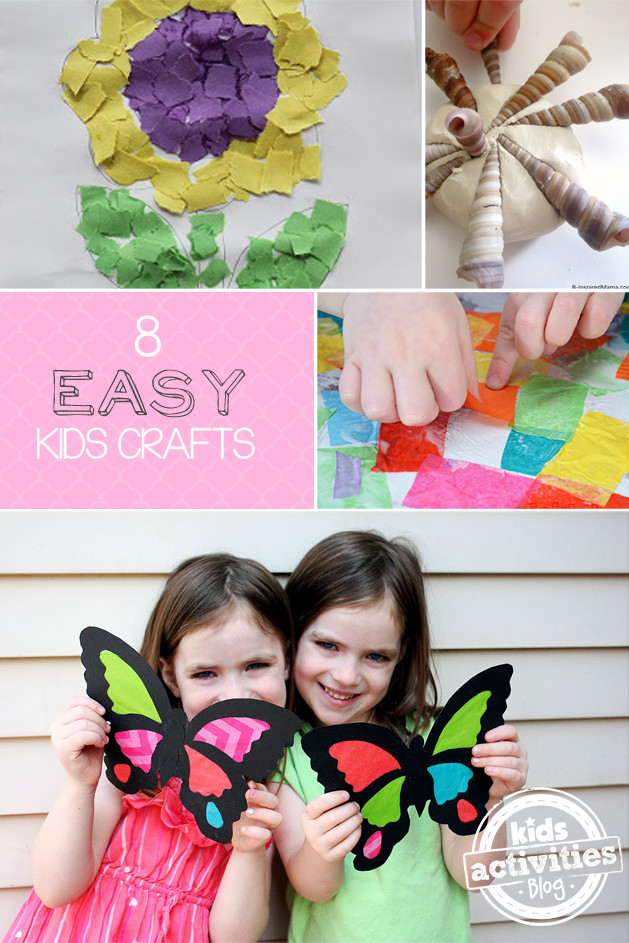 Easy Kids Activities
 A Gallery of Easy Crafts for Kids Has Been Published