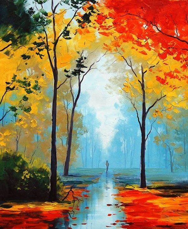 Easy Landscape Painting
 60 Easy And Simple Landscape Painting Ideas