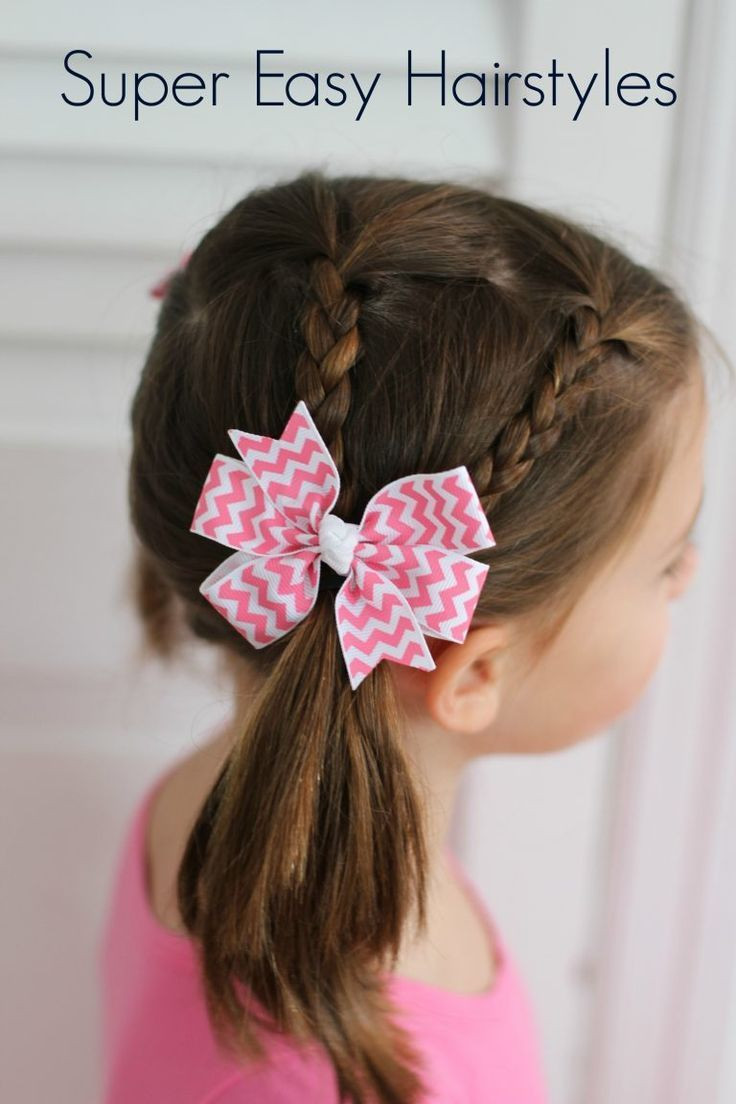 Easy Little Girl Hairstyles For School
 Very Easy Hair Styles for Girls From Toddlers to School