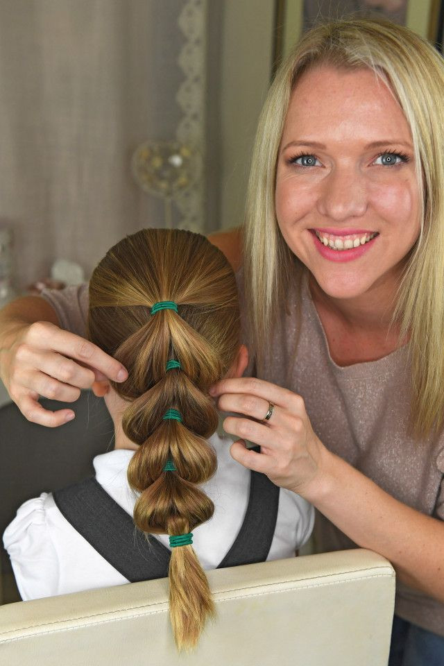 Easy Little Girl Hairstyles For School
 Mum unveils five no fuss hairstyles YOU can do on your