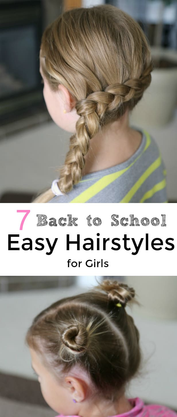 Easy Little Girl Hairstyles For School
 7 Back to School Easy Hairstyles for Girls