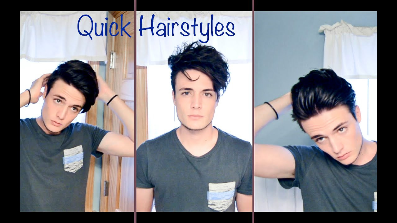 Easy Mens Haircuts At Home
 Mens Hair Quick and Easy Hairstyles
