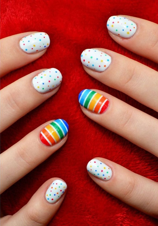 Easy Nail Designs
 30 Simple And Easy Nail Art Ideas