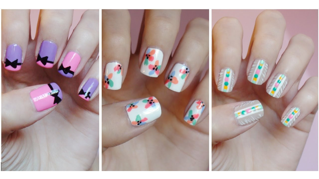 Easy Nail Designs
 Easy Nail Art For Beginners 8
