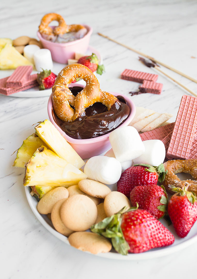 Easy Romantic Desserts For Two
 Easy Chocolate Fondue for Two Recipe