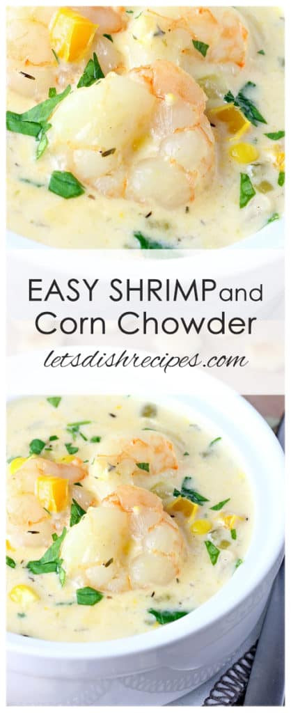 Easy Shrimp And Corn Soup Recipe
 Easy Shrimp and Corn Chowder
